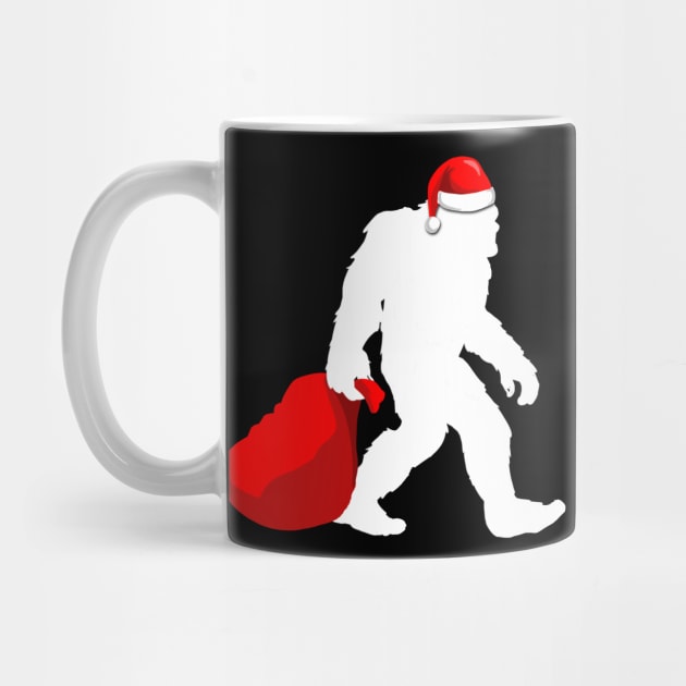 Funny BigFoot Santa Claus Christmas Xmas X-Mas Design Gift Idea by Frontoni